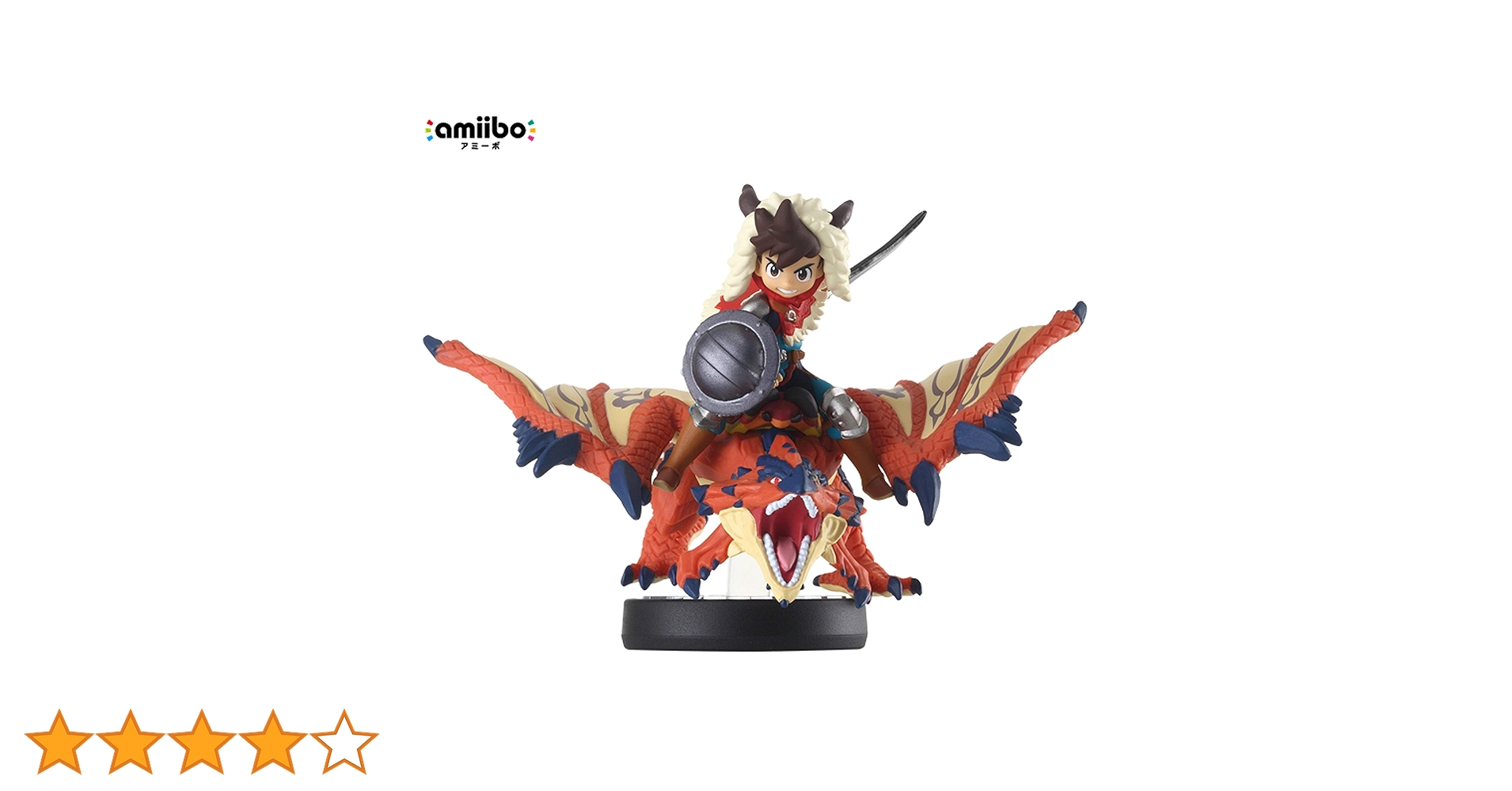 モンスターハンター 限定 amiibo 隻眼のリオレウス＆ライダー 男の子 amiibo 隻眼のリオレウス＆ライダー（女の子